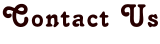 Contact Us